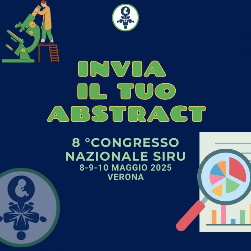 Visualizza ABSTRACT 8° Congresso Nazionale SIRU Verona 2025